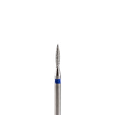 Fresa/Broca de diamante, forma de llama azul 1.8 8mm